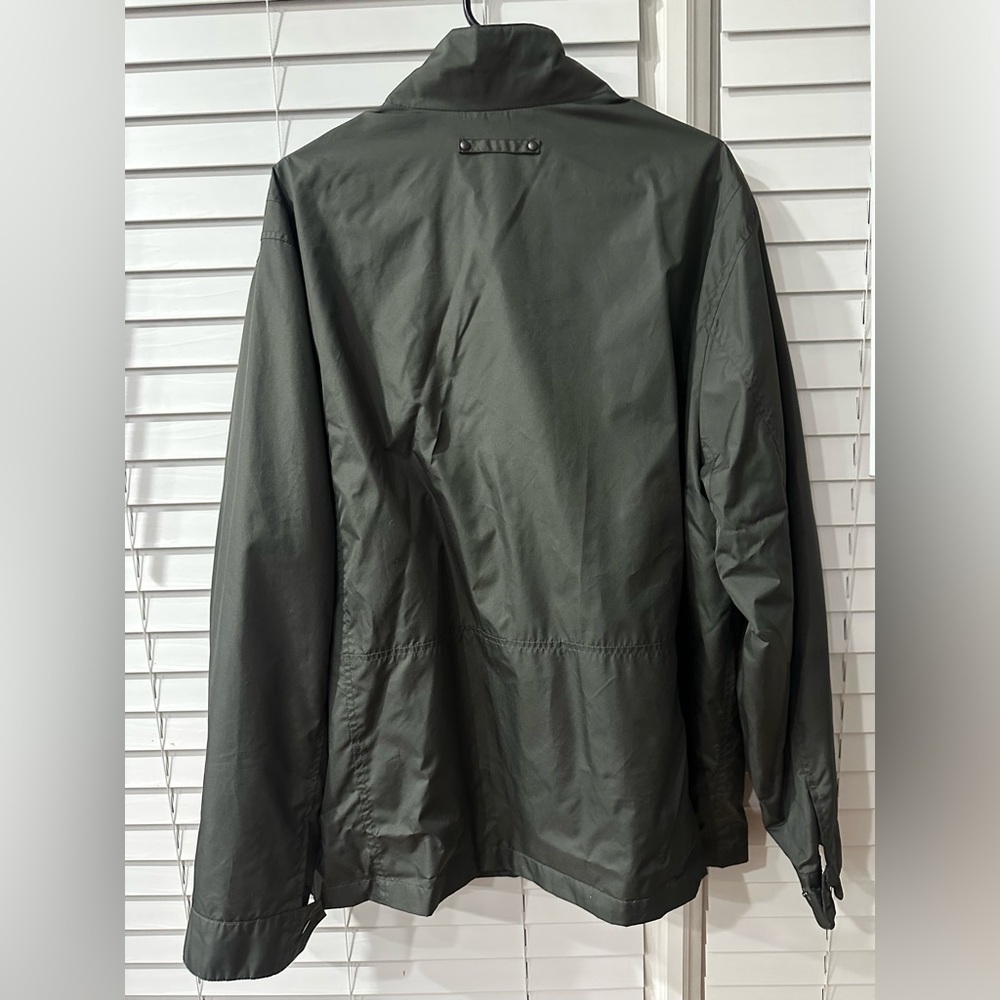 Military Style Olive Light Weight Jacket! Great For Business & Casual Attire! - Picture 5 of 5